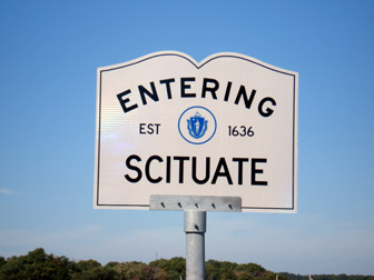 Entering Scituate, MA Entering Scituate, MA