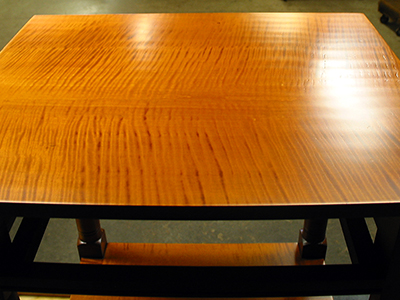 The top after refinishing.